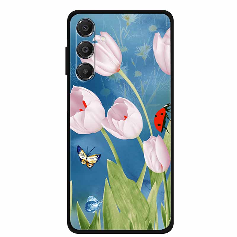 For SAMSUNG GALAXY A37 A57 5G Case Original Soft Silicone TPU Phone Cases Cover Samsung A57 A37 5G Fashion Protector Planet Capa