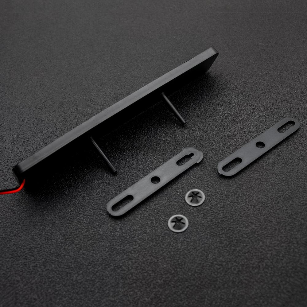 gzbf5 For Mitsubishi Eclipse Xpander Ralliart Delica Space Star L200 Car Front Cover Grille Light Badge Decorative Lighting LED Light