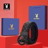 Men's Cowhide Automatic Buckle Belt