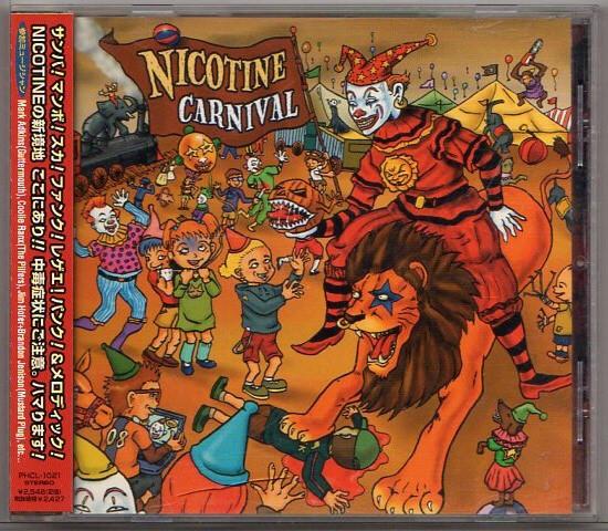 

CD NICOTINE - Carnival PHCL1021PROMO Sky Records 1999 Japan ObiRock Used