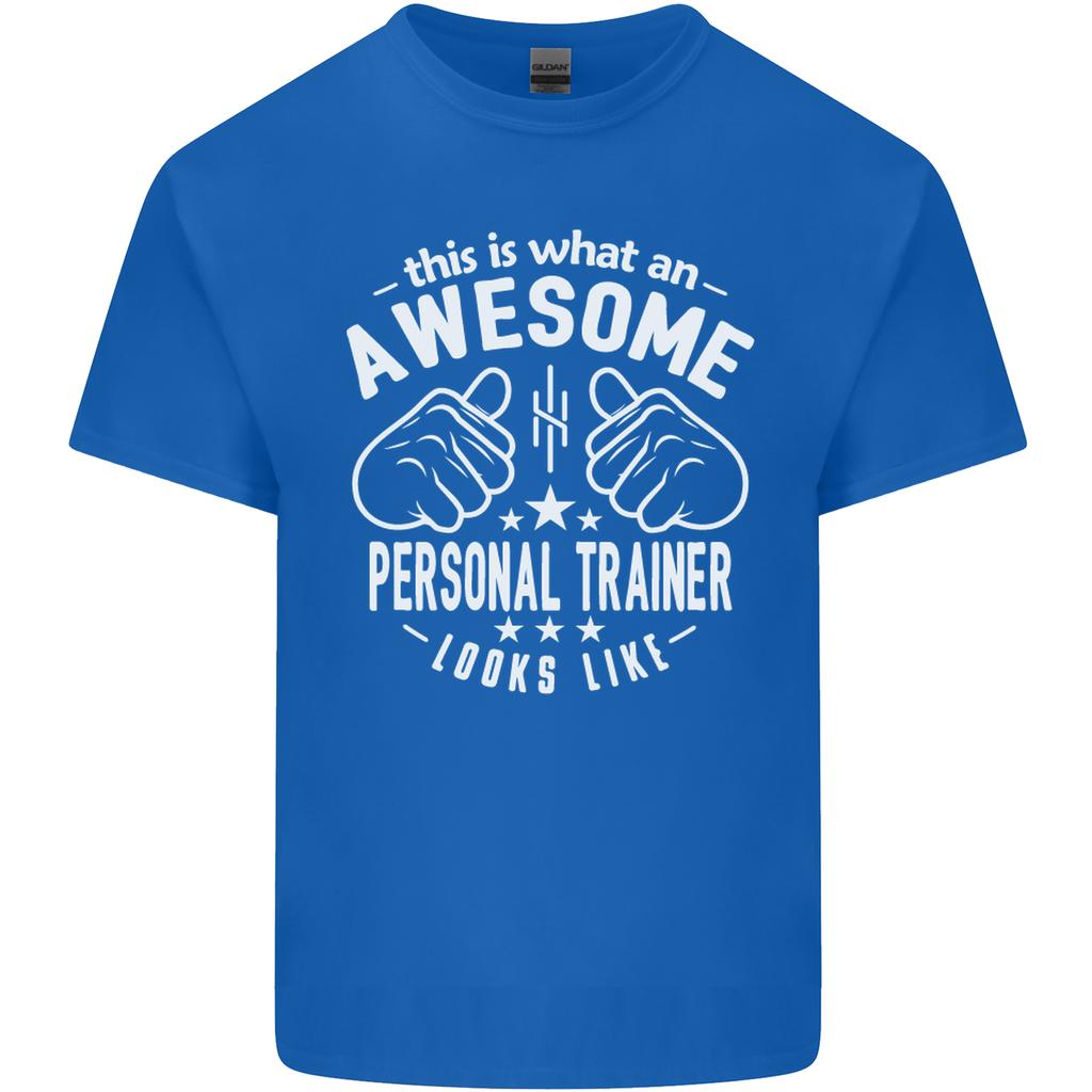 An Awesome Personal Trainer Looks Like Unisexs Light Cotton TShirt