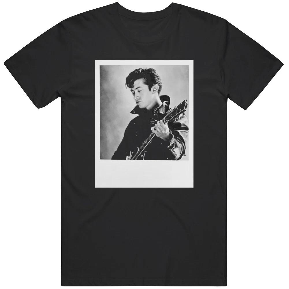 Arctic Monkeys Alex Turner Polaroid Black And White T Shirt S разноцветный
