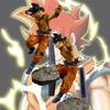 Impressive Dragon Ball Goku Cartoon Figurine With Unique Non-assembled Display Design