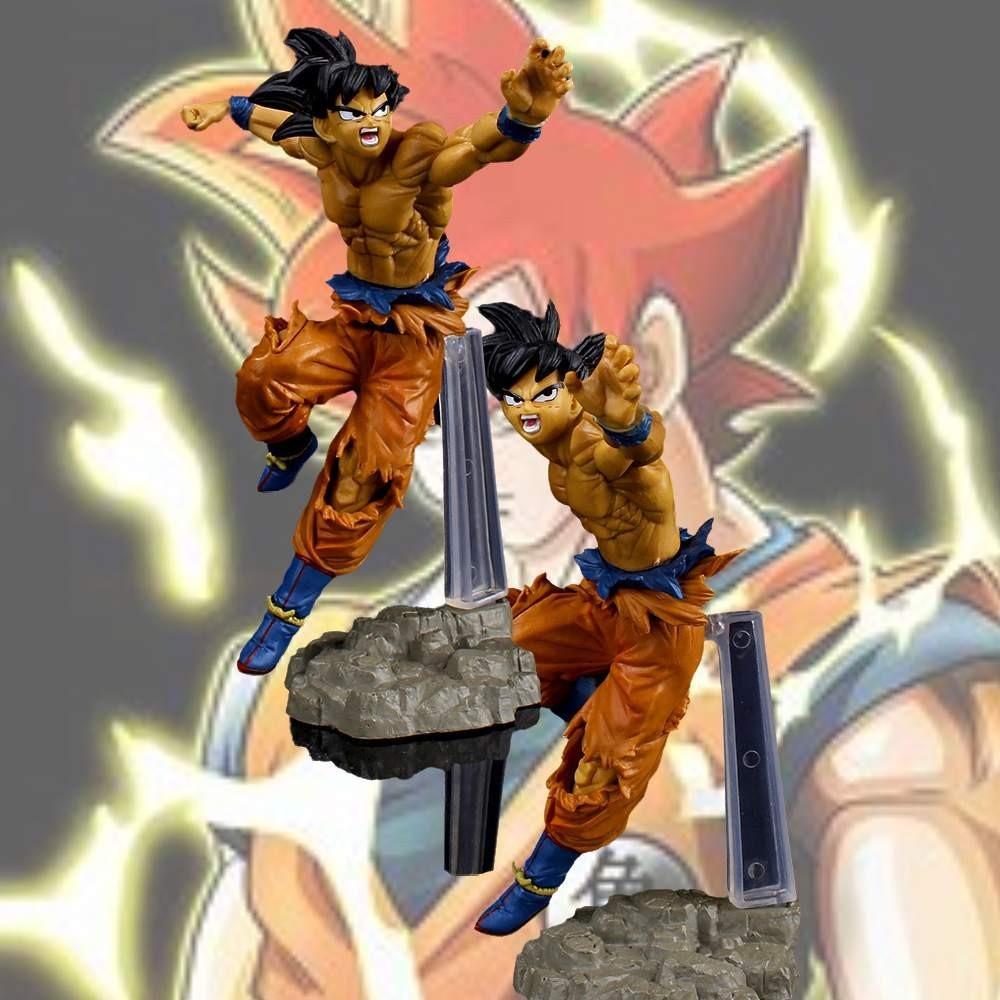 Impressive Dragon Ball Goku Cartoon Figurine With Unique Non-assembled Display Design