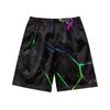 European And American Dark Natural Lightning Element Men'S Casual Shorts Beach Pants