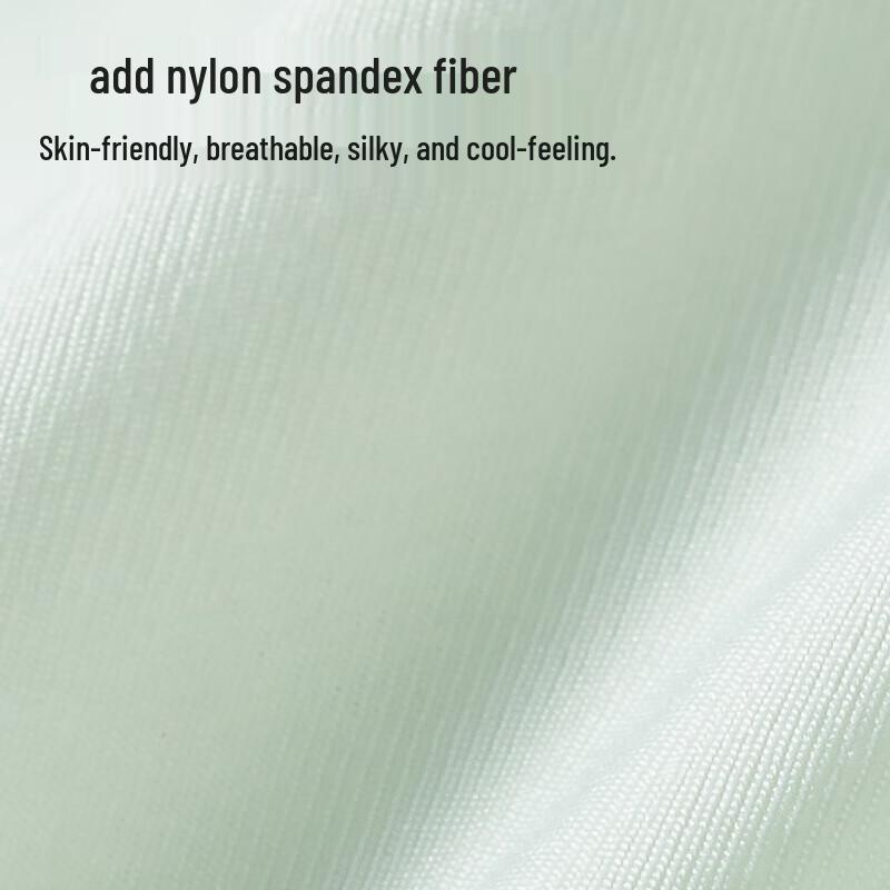 MiiOW Women's Ice Silk Seamless Antibacterial Briefs (3-Pack)