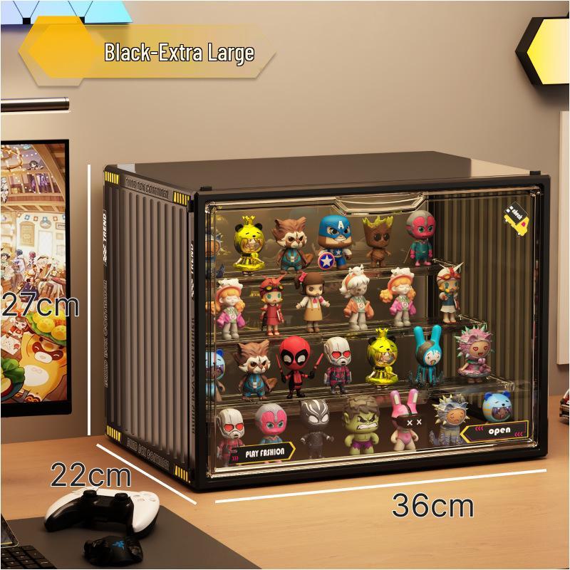 Tiered Acrylic Dustproof Display Case for Pop Mart & LEGO Figures
