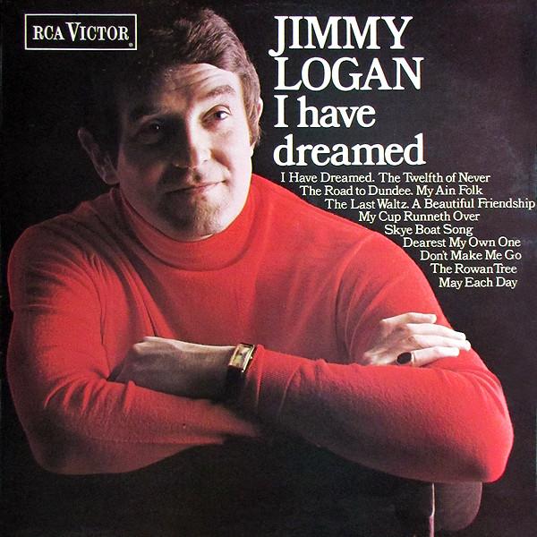 

LP Record JIMMY LOGAN - I Have Dreamed SF7970 RCA Victor 1968 UK Folk Used