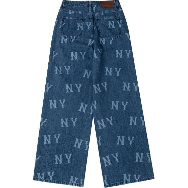 New MLB New York Yankees SS24 Jeans Women's Indigo 3FDPB0141-50INS
