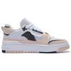 new LINING Badfive Vintage Basketball Shoes Women's Low Top Standard White/Soft Rose Pink