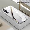 Custodia in vetro temperato con motivo curvo platino per telefono adatta per Samsung Galaxy S26 S25 S24 S23 S22 S21 S20 FE/Ultra/Plus anti-caduta