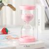 3/5/10/15/30 Minutes Hourglass Sandglass Colorful Sand Timer Flip Sandglass for Home Kid Gift Sand Timer Decoration Sand Clock