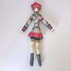 Anime Kasane Teto Cosplay Dukke Plysj Utstoppet Leketøy Søt Figur Romdekorasjon Abstrakt Trådskelett Dukke Gaver