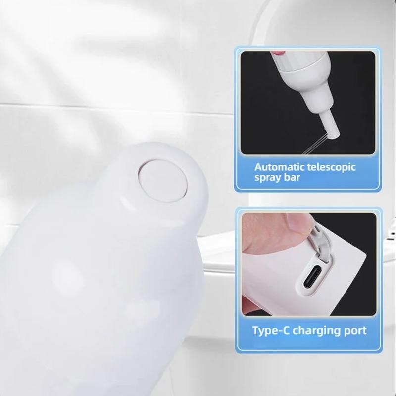 Portable Bidet Type-C Charging Travel Bidet Large Capacity Peri Bottle Handheld Bidet for Women Infants