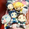 15-25 cm Kimetsu no Yaiba Kreskówkowe Pluszowe Zabawki Zabójca Demonów Breloczek Kamado Tanjirou Kamado Nezuko Kochou Figurka Pluszowa Lalka Dziecięcy Prezent