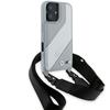 Bmw Bmhcp16S23Psccg Iphone 16 6.1       Szary/Grey Hardcase M Edition Carbon Stripe & Strap