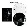 Nordic Canvas Painting Black and White Nude Couple Sexy Body Women Man Wall Art Poster Print Wall Picture for Room Home Decor