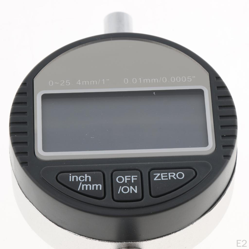 Meter Digital Indicator Measurement LCD 0-25.4mm