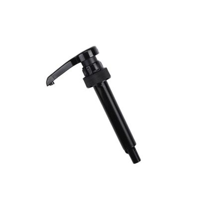 Bottle Pump with Screw Collar Press-down Syrup Dispenser Head Screw-on