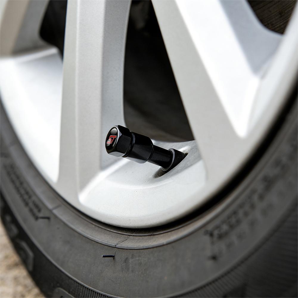 Aluminum Car Tire Valve-Caps Diamond Tyre Valve Airtight Cover Waterproof Dust For Ford Focus MK2 MK3 MK5 Fiesta MK7 Mondeo MK4