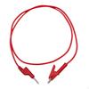 100cm Professional Versatile Heavy Duty Banana Plug To Clip Test for Multimeter