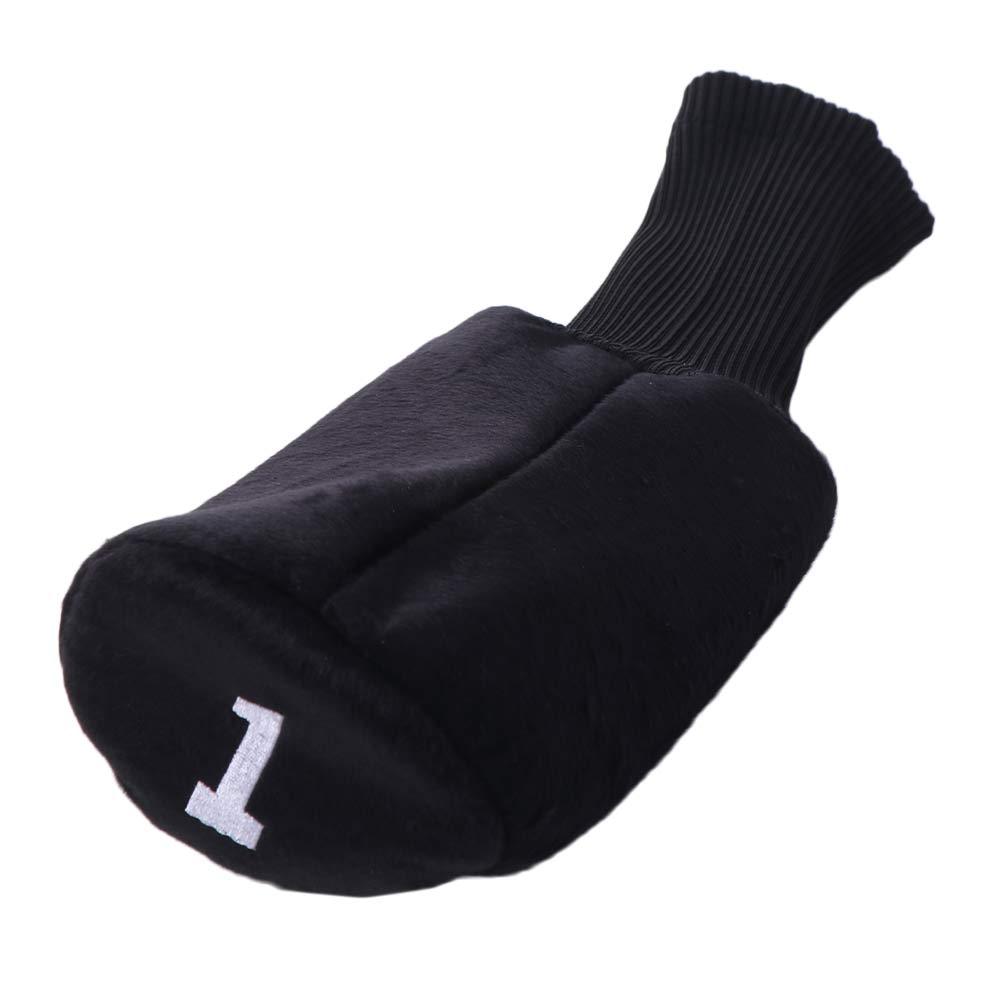 Number Tag Golf Club Protector Long Neck Wood Head Covers Golf Headcovers  Driver Fairway