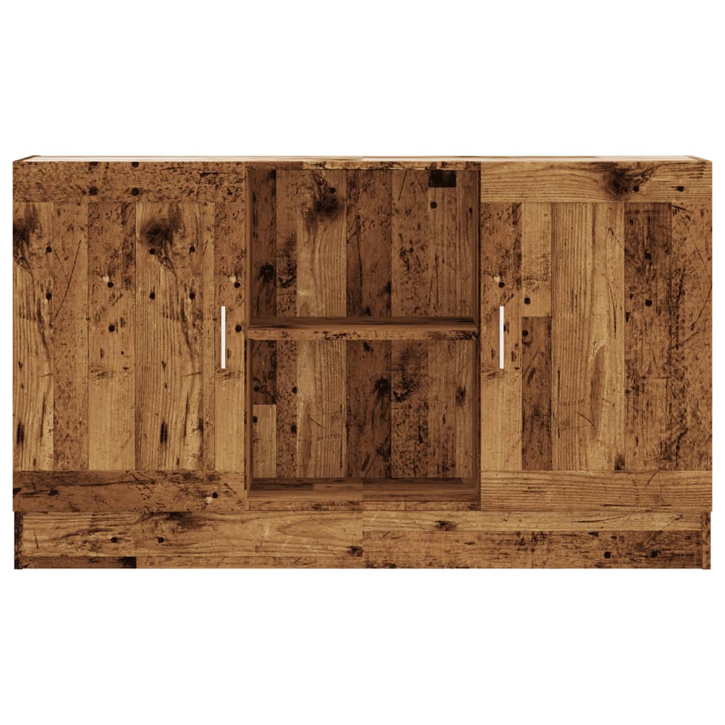 Sideboard Reclaimed Wood Look 120x30.5x70 cm Engineered Wood