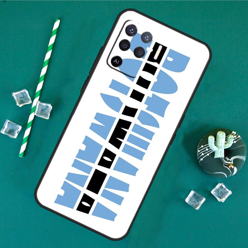 

Botswana Flag Case For Oppo A17 A15 A40 A60 A80 A16 A76 A96 A18 A38 A58 A78 A98 A91 A57 A74 A94 A54S Cover OPPO A57 5G