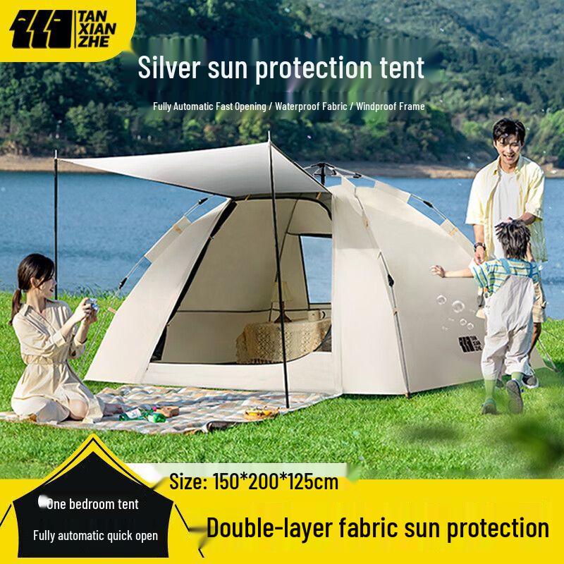 Explorer Automatic Pop-Up Outdoor Camping Tent One Size