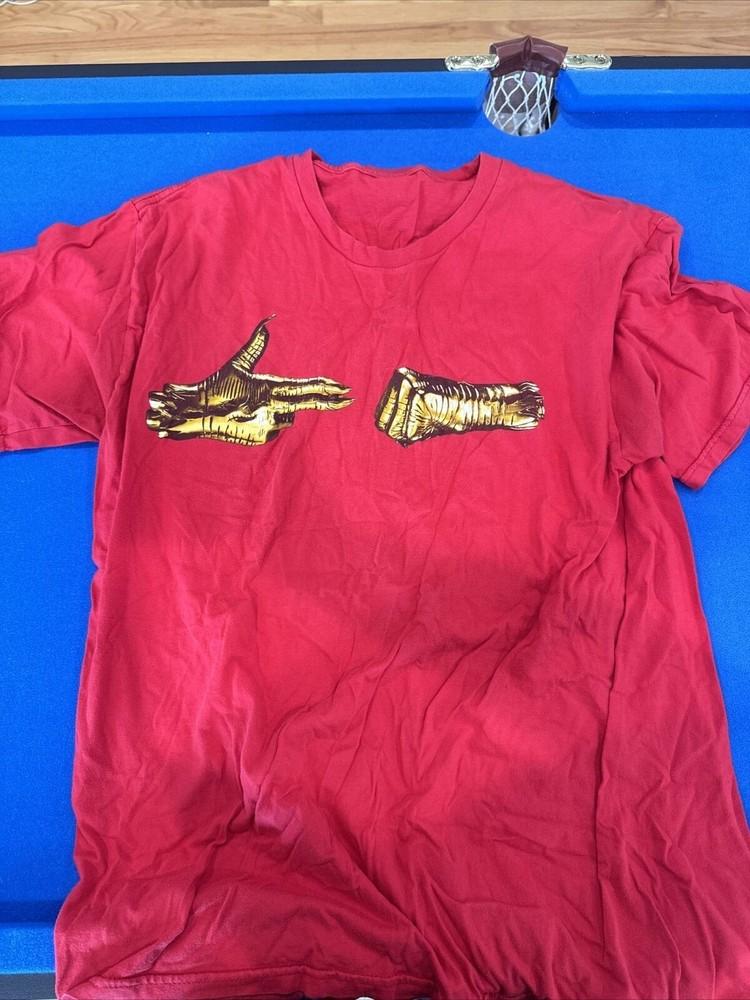 Run The Jewels КРАСНАЯ Футболка Полный размер S-5XL HO45 Унисекс Футболка XXXXL