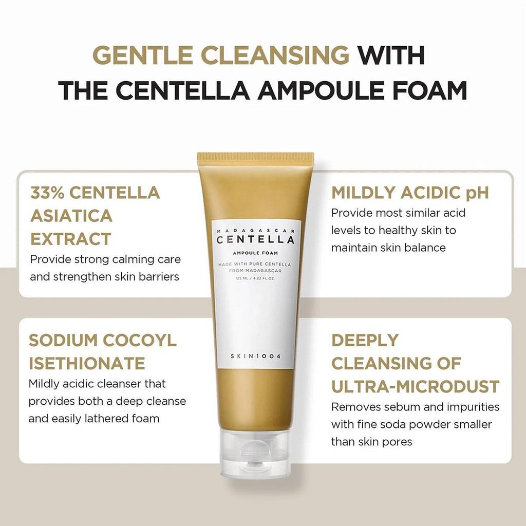 Skin1004 Madagascar Centella Ampoule Foam 125ml
