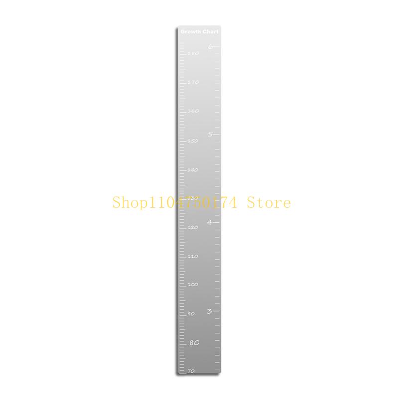 Kids Height Ruler,Acrylic Height Measurement Chart Wall Sticker Children Baby Growth Chart top sale