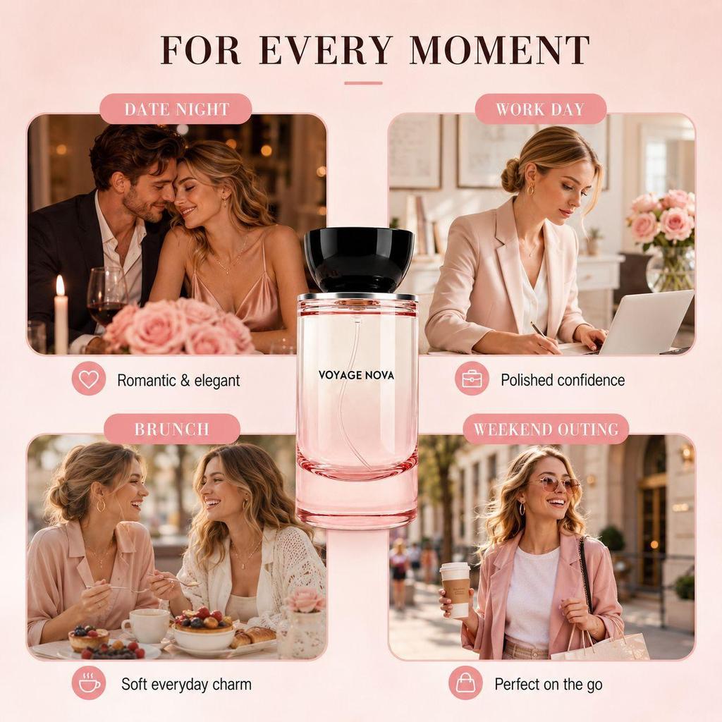 Top-Noten: Litschi, Bergamotte, Ingwer Herznote: Pfingsrose, Türkische Rose, Kakaobasisnoten: Patschuli