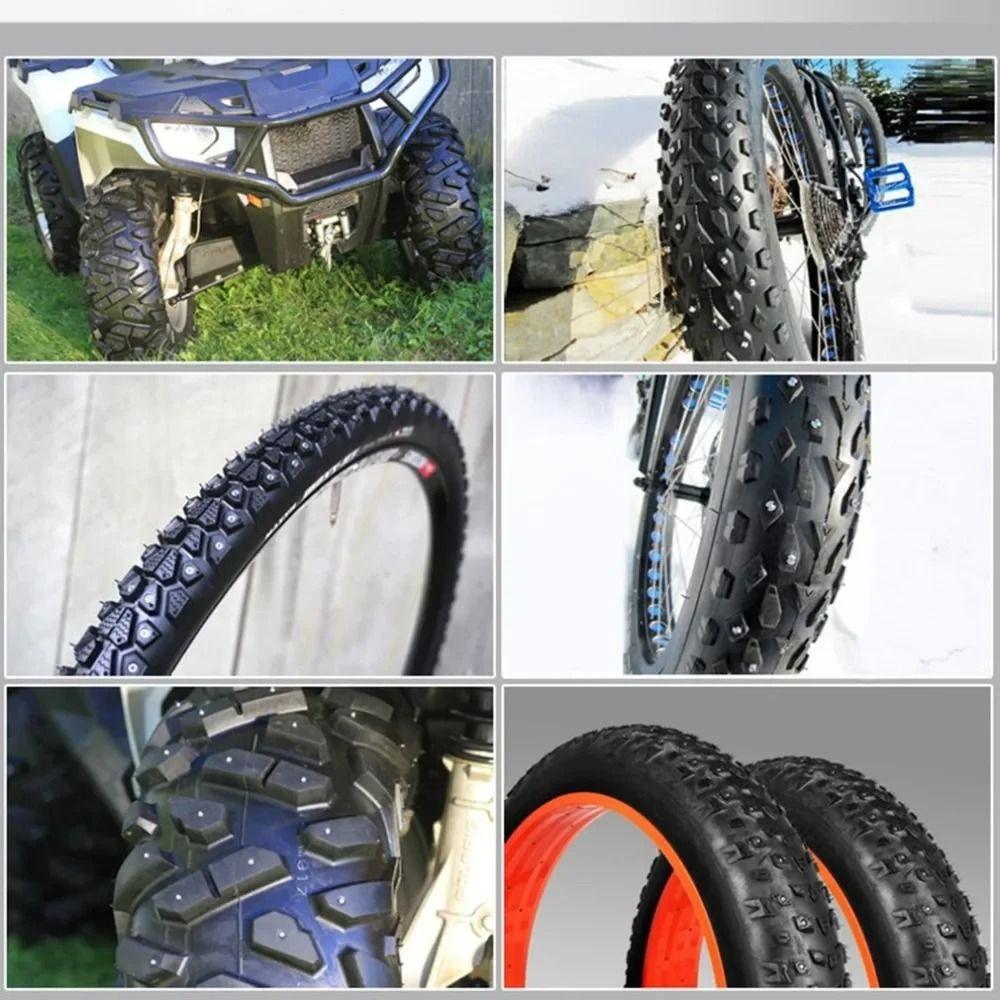 50 peças Parafusos de Crampons Anti Gelo para Pneus 4x9mm 4x12mm Lugares de Roda Novos Espigões de Neve Carro de Corrida