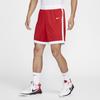 Nike SS24 Dri-Fit Comfortable Quick-Dry Casual Sports Basketball Shorts Men Shorts University-Red White HF0518-658