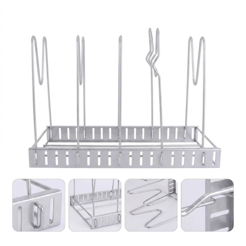 Adjustable Stretch Structure Cutting Board Holder Expandable Storage Rack  Countertop Storage