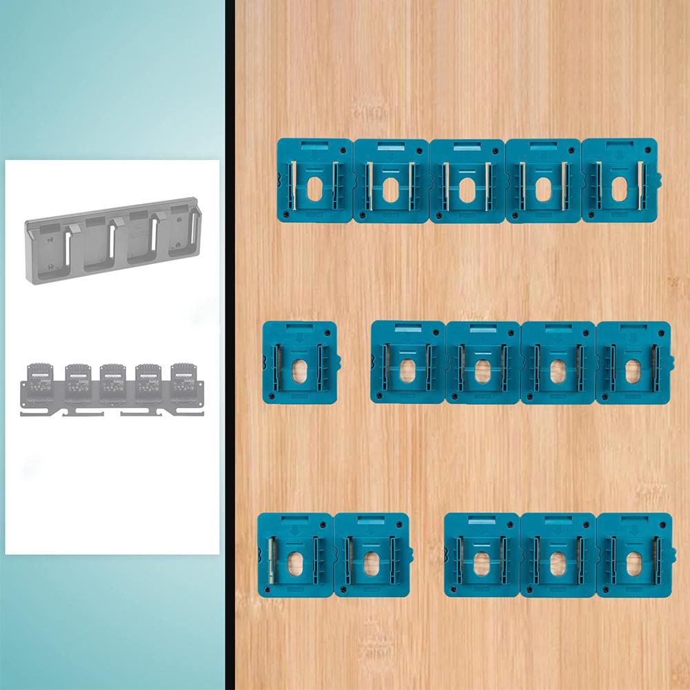 Organize Your Workshop with 5 Pack Battery Holders for 18V Batteries