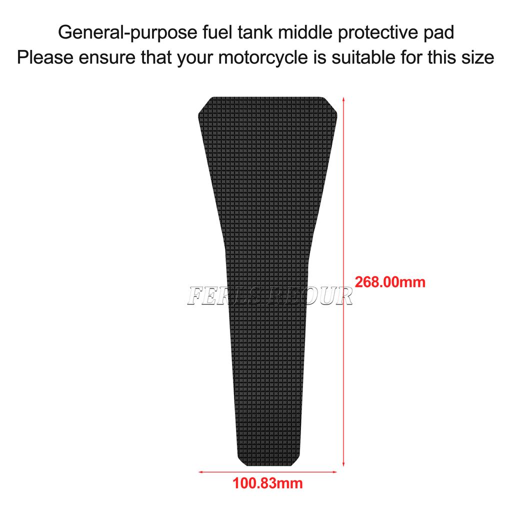 For Yamaha TRACER 9 2025 Motorcycle Fuel Tank Gasket Stickers, Decals, Scratch-resistant, Anti-slip, Waterproof Motorcycle Parts