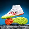 Herren Damen High Top Fußballschuhe Kunstrasen Hallentraining Fußballschuhe Größe 35-45