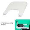 Wheelchair Lap Tray Thickened Universal Elderly Wheelchair Table Tray with Cup Holder for Eating Reading Writing White