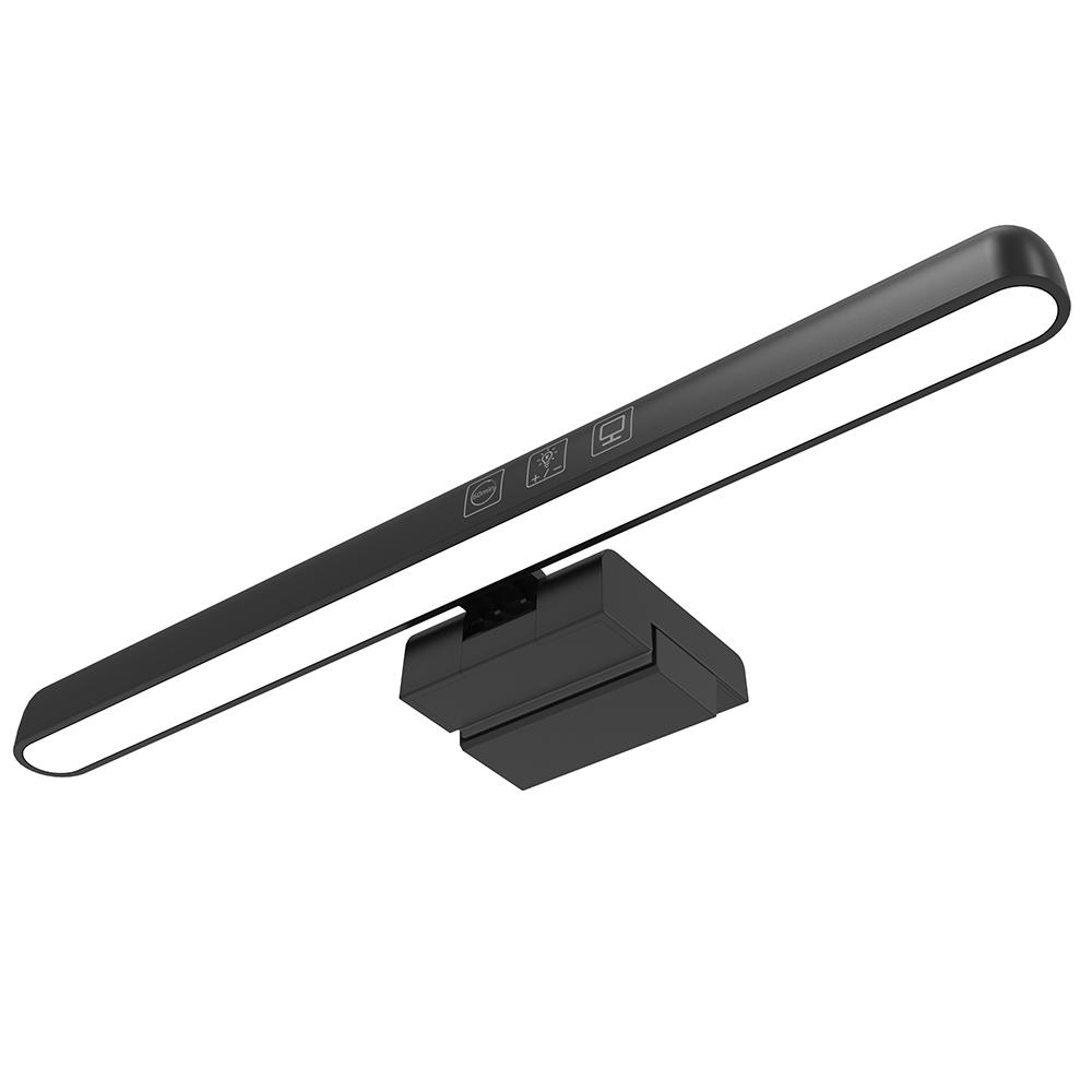 

TB-30SH 18см Лампа для екрану комп ютера, догляд за очима, USB-лампа для ноутбука, безступеневе регулювання яскравості, підвісне світло Black