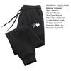 Women Jogging Pants Elastic Drawstring Waist Solid Color Sport Trousers with Pockets Exercise Gym Pants Streetwear