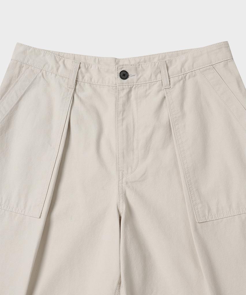 Teildeon Burry Mechanic Shorts Ivory