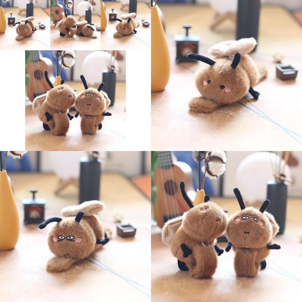 Cute Adorable Plush Cockroach Toy With Movable Wings Soft Pp Cotton Stuffed Animal