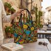  Bohemian Pattern Tote Bag Casual Large Capacity Shopping Handbag