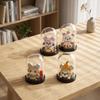 Influencer's Lucky Cat Educational Building Blocks - Cute Creative Desktop Decoration