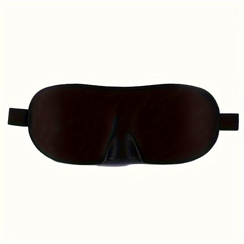 

Маска для сна с 3D контурной чашкой, повязка на глаза, вогнутая формованная ночная маска для сна, блокирующая свет, с повязкой на глазу для женщин и мужчин чёрный