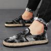 2026 Bequeme Herren Fischer Casual Canvas Slip-On Ballerinas mit PVC-Sohle Modische Schuhe für den täglichen Spaziergang Mehrere Farboptionen