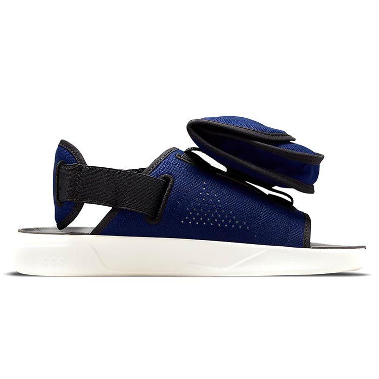 Air Jordan LS Slide Deep Royal Blue Turf Orange Lifestyle Sandals CZ0791-400