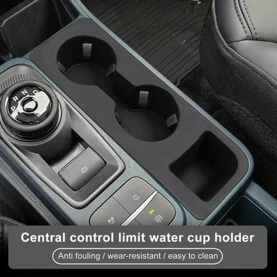 Odorless Flexible Car Cup Insert Drink Organizers Suitable For Vehicle Interior Upgraded Waterproof Antispill Accessory